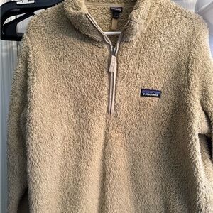 Patagonia Tan Fleece Pullover